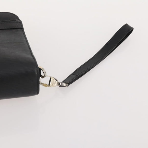 LOUIS VUITTON Epi Shoulder Bag 3 Set Yellow Black Brown LV Auth 175673
