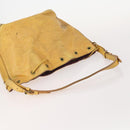 LOUIS VUITTON Epi Shoulder Bag 3 Set Yellow Black Brown LV Auth 175673-5