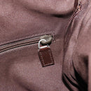 GUCCI GG Canvas Shoulder Bag Beige Silver 145857 Auth 175691-20
