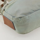 PRADA Shoulder Bag Nylon Light Blue Silver Auth 175693-16