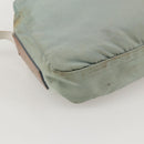 PRADA Shoulder Bag Nylon Light Blue Silver Auth 175693-18