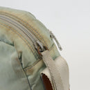 PRADA Shoulder Bag Nylon Light Blue Silver Auth 175693-8