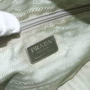 PRADA Shoulder Bag Nylon Light Blue Silver Auth 175693-20