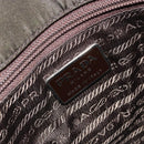 PRADA Tote Bag Nylon Green Silver Auth 175696-20
