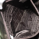 PRADA Tote Bag Nylon Green Silver Auth 175696-25