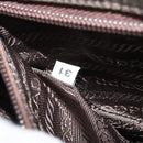 PRADA Tote Bag Nylon Green Silver Auth 175696-12