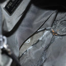 PRADA Shoulder Bag Nylon Gray Silver Auth 175700-22