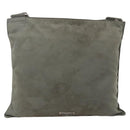 PRADA Shoulder Bag Nylon Gray Silver Auth 175700-13