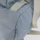 PRADA Backpack Nylon Light Blue Silver Auth 175701-15