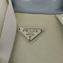 PRADA Backpack Nylon Light Blue Silver Auth 175701-19