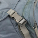 PRADA Backpack Nylon Light Blue Silver Auth 175701-20