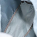 PRADA Backpack Nylon Light Blue Silver Auth 175701-11