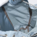 PRADA Backpack Nylon Light Blue Silver Auth 175701-24