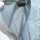 PRADA Backpack Nylon Light Blue Silver Auth 175701-26
