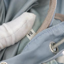 PRADA Backpack Nylon Light Blue Silver Auth 175701-12