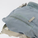 PRADA Backpack Nylon Light Blue Silver Auth 175701-6