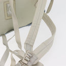 PRADA Backpack Nylon Light Blue Silver Auth 175701-8