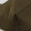 PRADA Tote Bag Nylon Khaki Gold Auth 175703-14