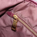 PRADA Tote Bag Nylon Khaki Gold Auth 175703-21
