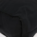 PRADA Tote Bag Nylon Black Silver Auth 175704-14