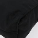 PRADA Tote Bag Nylon Black Silver Auth 175704-17