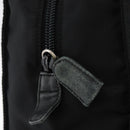 PRADA Tote Bag Nylon Black Silver Auth 175704-9