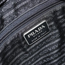 PRADA Tote Bag Nylon Green Silver Auth 175705-19