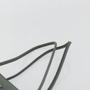 PRADA Tote Bag Nylon Green Silver Auth 175705-8