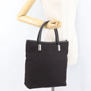 GUCCI Tote Bag Canvas Brown Silver 002 2123 0458 Auth 175706-22