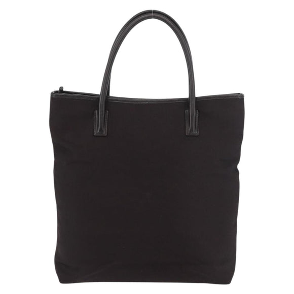 GUCCI Tote Bag Canvas Brown Silver 002 2123 0458 Auth 175706