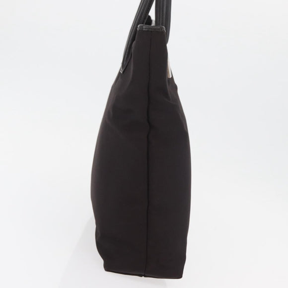 GUCCI Tote Bag Canvas Brown Silver 002 2123 0458 Auth 175706