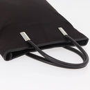 GUCCI Tote Bag Canvas Brown Silver 002 2123 0458 Auth 175706-6