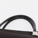 GUCCI Tote Bag Canvas Brown Silver 002 2123 0458 Auth 175706-8