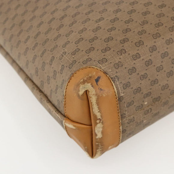 GUCCI Micro GG Supreme Web Sherry Line Bag PVC Beige 002 39 0163 Auth 175708