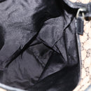 GUCCI GG Canvas Tote Bag Beige Silver 019 0401 Auth 175709-19