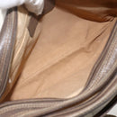 GUCCI GG Supreme Web Sherry Line Shoulder Bag PVC Beige 66 02 049 Auth 175721-10