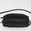 PRADA Shoulder Bag Nylon Black Silver Auth 175723-5