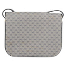 GUCCI Micro GG Supreme Shoulder Bag PVC Navy Gold 001 406 1780 Auth 175726-2