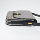 GUCCI Micro GG Supreme Shoulder Bag PVC Navy Gold 001 406 1780 Auth 175726-3