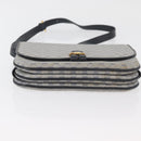 GUCCI Micro GG Supreme Shoulder Bag PVC Navy Gold 001 406 1780 Auth 175726-5
