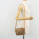 GUCCI Micro GG Supreme Shoulder Bag PVC Beige Gold 007 113 1943 Auth 175727-24