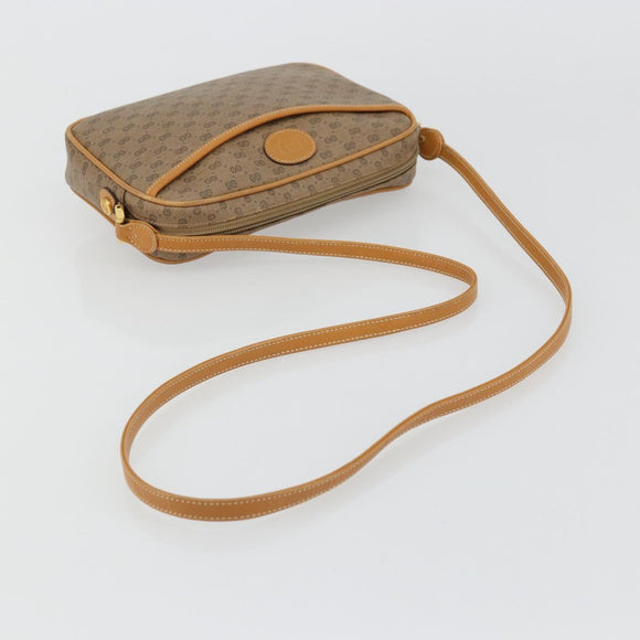 GUCCI Micro GG Supreme Shoulder Bag PVC Beige Gold 007 113 1943 Auth 175727