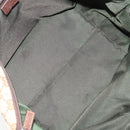 GUCCI GG Canvas Web Sherry Line Tote Bag Beige Red Green 131230 Auth 175733-17
