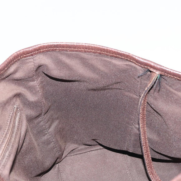 GUCCI GG Canvas Web Sherry Line Hand Bag Beige Red Green 145810 Auth 175735
