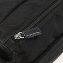 PRADA Shoulder Bag Nylon Black Silver Auth 175736-21