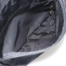 PRADA Shoulder Bag Nylon Black Silver Auth 175736-27