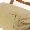PRADA Shoulder Bag Nylon Khaki Silver Auth 175738-15
