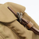 PRADA Shoulder Bag Nylon Khaki Silver Auth 175738-10