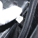 PRADA Tote Bag Nylon Black Silver Auth 175739-11