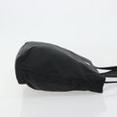 PRADA Tote Bag Nylon Black Silver Auth 175739-3